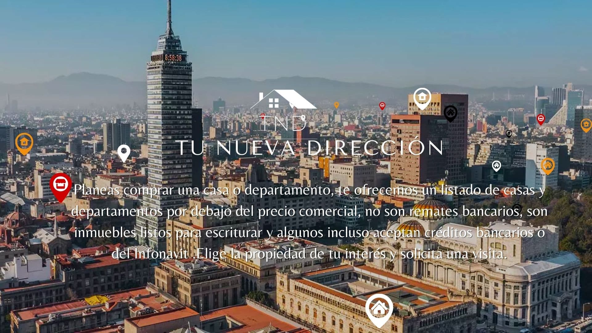 Tu nueva dirección
